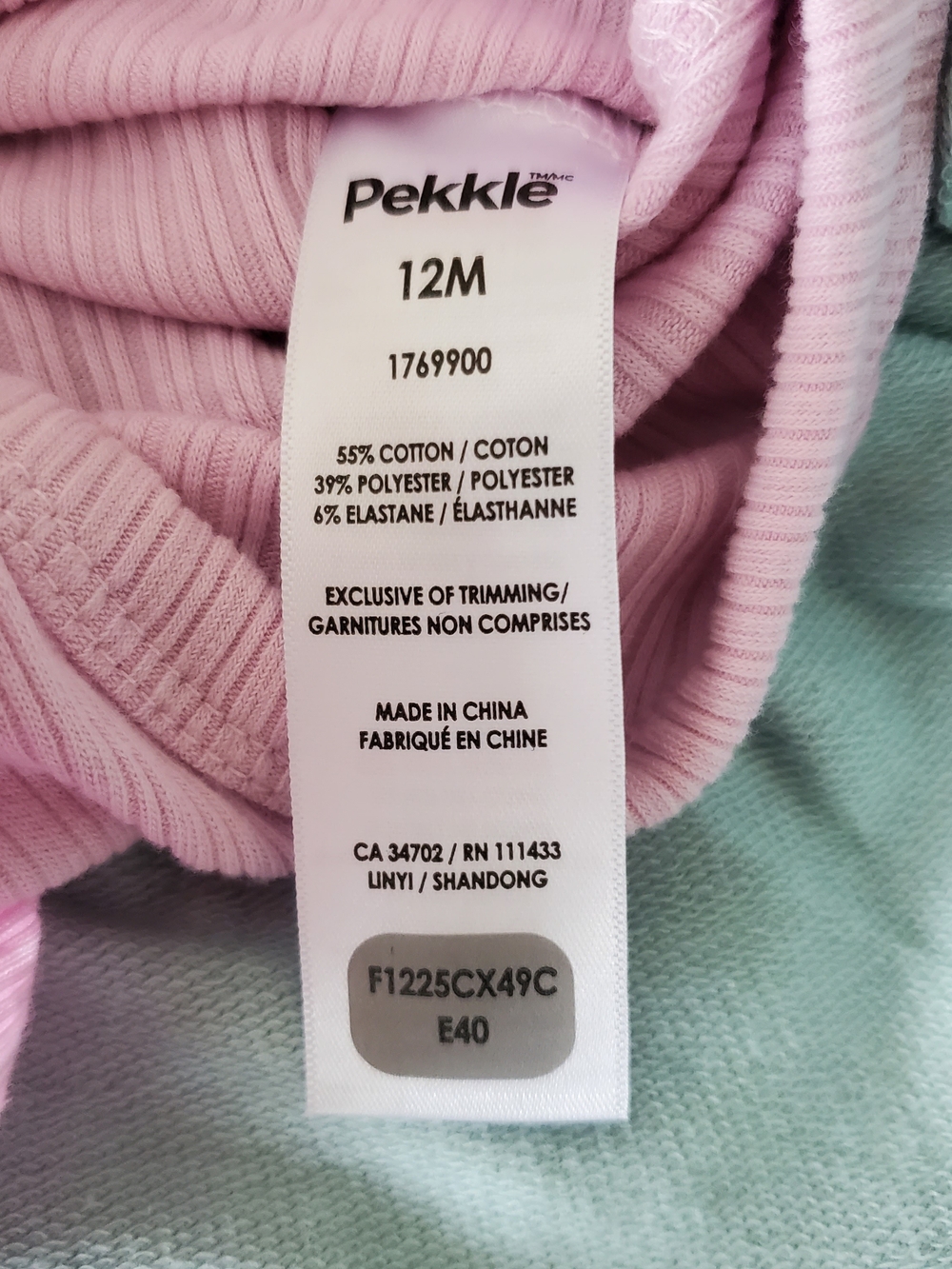 NWT Pekkle Floral Baby Girl 3 Piece Set - Picture 3 of 4